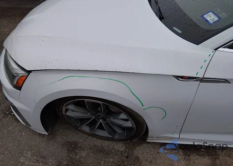 2021 Audi A5 Sportback Premium Plus 45 Tfsi Quattro S Tronic z USA, uszkodzony, nr VIN WAUFACF53MA043935